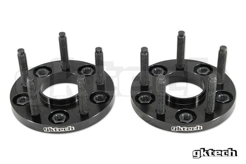 GKTECH 5X100 50mm HUB CENTRIC WHEEL SPACERS *SCARLES*