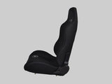 Bucket Seat - Black Fabric Reclinable