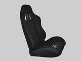 Bucket Seat - Black Fabric Reclinable