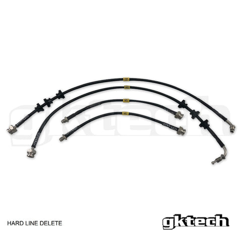 GKTECH R32 GTS-T braided brake lines Set Hard Line Delete