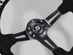 Suede Dedicated Drift steering 350mm-90mm