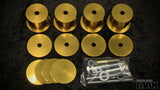 Parts Shop Max E36 SubFrame Riser solid bushing replacement set