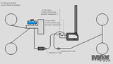 Parts Shop Max Hand brake (in line type) stainless lines and fittings kit